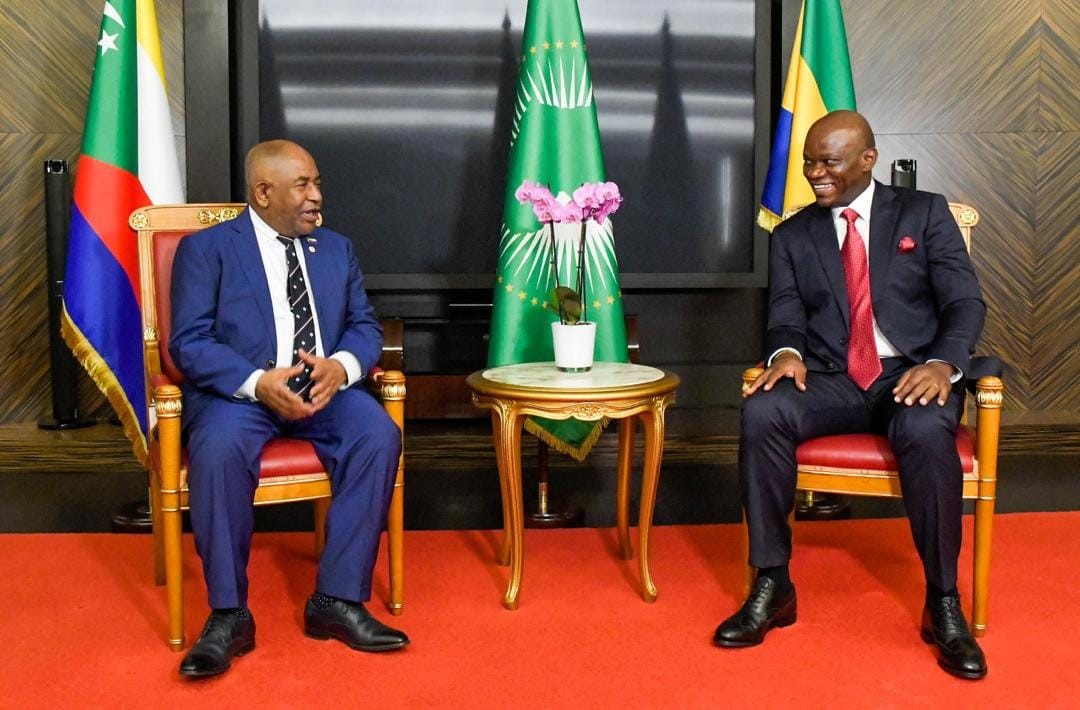 GABON-COMORES : Visite du Président comorien au Gabon
